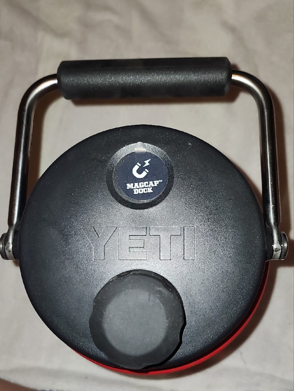 Yeti Rambler 1/2 Gallon Jug - Rescue Red with Black Lid - Picture 5 of 7